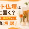 ペット仏壇はどこに置く？選び方・飾り方まで徹底解説